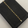 Pulso Baby Gc Liso Tres oros 18k 2,15 Gr / 3,5 mm / 18 Cm Broche 0,30