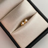Topos Circon  Blanco Oro amarillo 18k 0,45 Gr / 3 mm