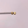 Topos Oso th  Oro amarillo 18k 0,45 Gr / 4,1 mm