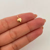 Dije Corazon Inflado Oro amarillo 18k 0,25 Gr / 6,5 mm / 1 Cm