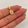 Dije Virgen Milagrosa Oro amarillo 18k 0,55 Gr / 8,3 mm / 2 Cm