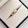 Anillo Ondas Oro amarillo 18k / Talla 7 / 1,4 Gr / 2,3 mm