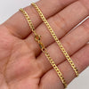 Cadena It Cubana Oro amarillo 18k 3,82 Gr / 2,4 mm / 60 Cm