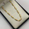 Cadena Rustica Oro amarillo 18k 9,60 Gr / 4,3 mm / 60 Cm Broche 0,40