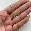 Cadena It mini cubana Oro amarillo 18k 2,8 Gr / 1,95 mm / 60 Cm