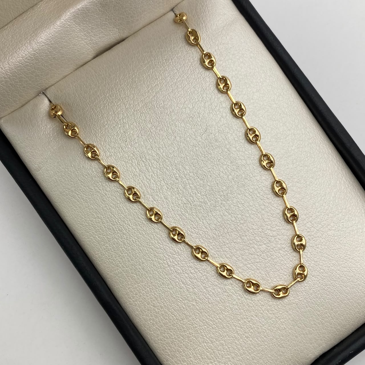 Cadena Baby Gc Oro amarillo 18k 4,45 Gr / 3,5 mm / 40 Cm Broche 0,30