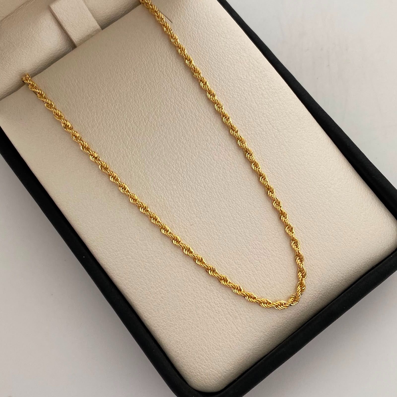 Cadena It Lazo Oro amarillo 18k +1 / 3,35 Gr / 2,2 mm / 60 Cm