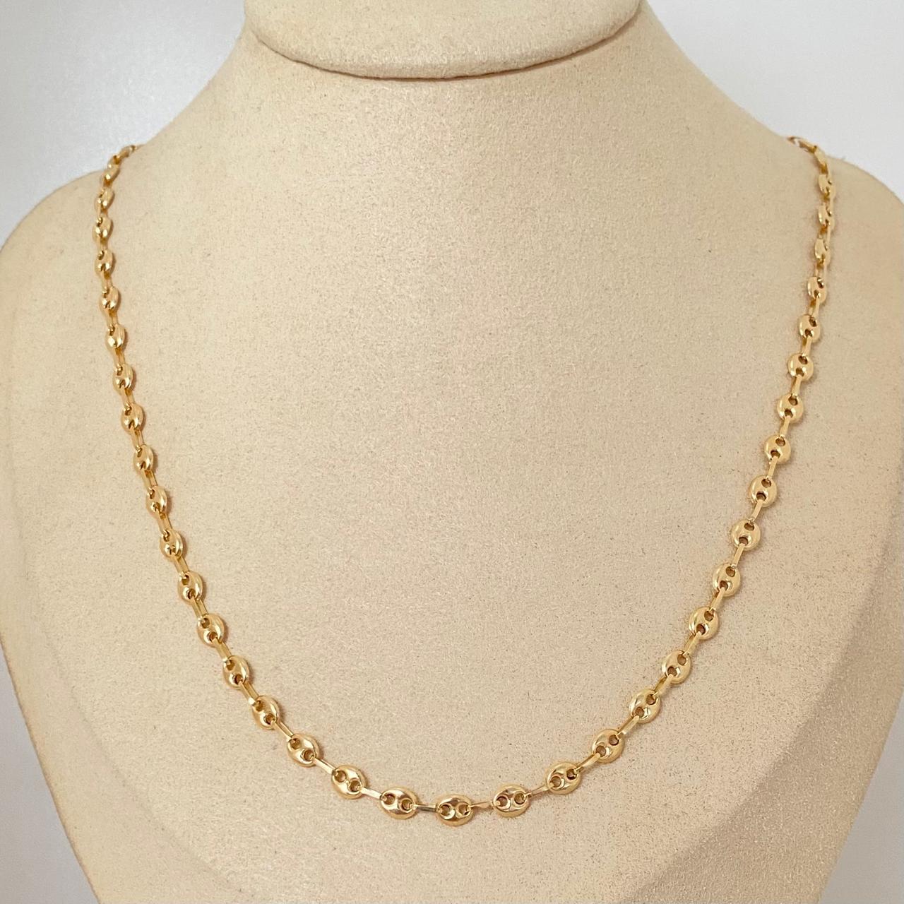 Cadena gc Oro amarillo 18k 5,25 Gr / 3,1 mm / 50 Cm