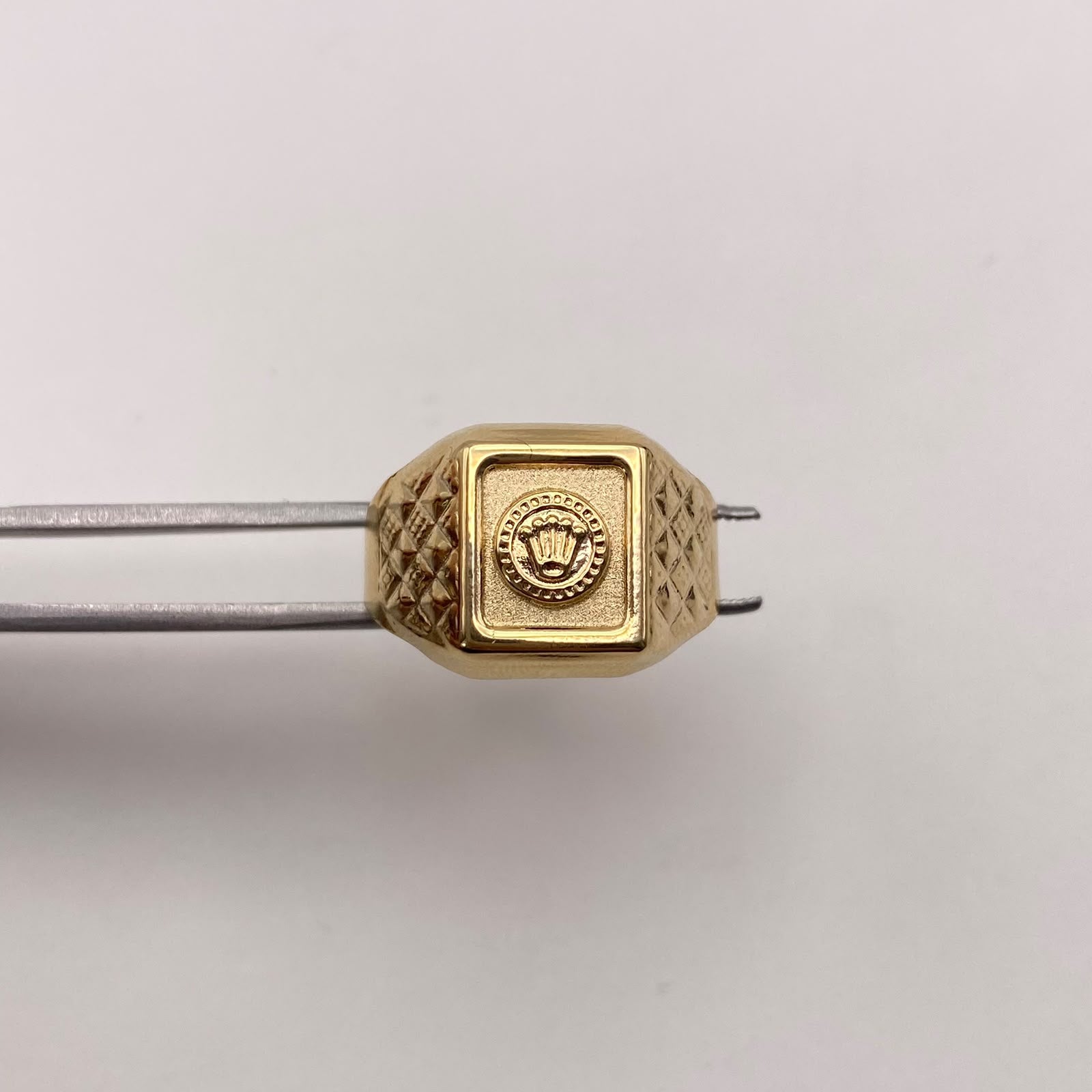 Anillo troquel rx Oro amarillo 18k / Talla 10 1/2 / 3,30 Gr / 4,47 mm