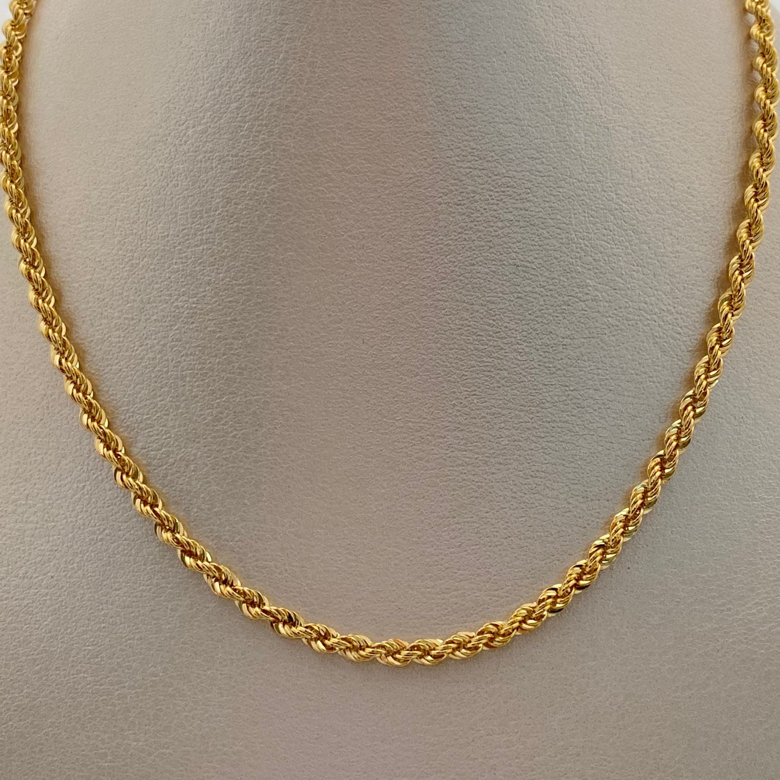 Cadena It Lazo Oro amarillo 18k +1 / 6,95 Gr / 3,2 mm / 60 Cm