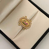 Herraje Doble Casting Virgen de Guadalupe Oro amarillo 18k 3,3 Gr / 18 Cm