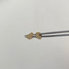 Topos Corazon Burbuja casting Oro amarillo 18k 0,75 Gr / 7 mm