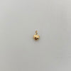 Dije corazon inflado  Oro amarillo 18k 0,3 Gr / 6,5 mm / 1 Cm