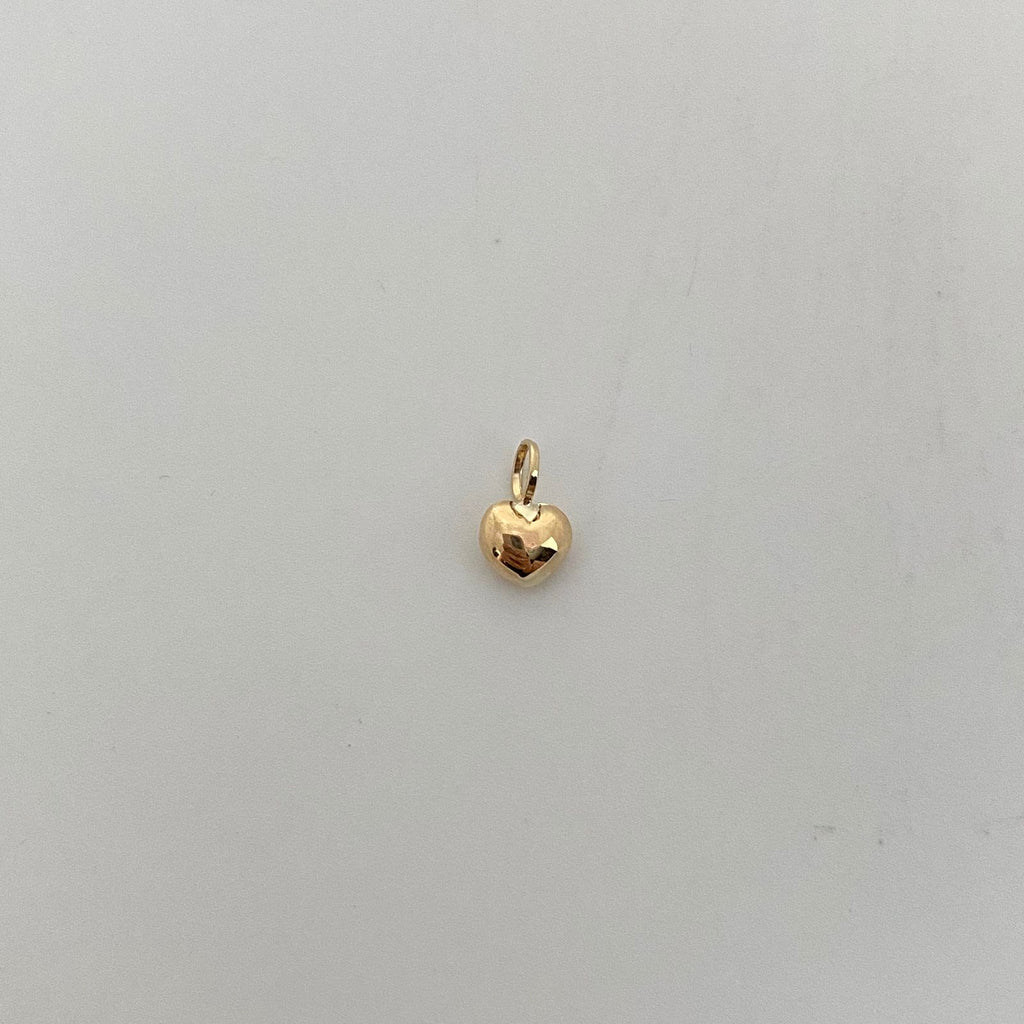 Dije corazon inflado  Oro amarillo 18k 0,3 Gr / 6,5 mm / 1 Cm