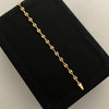 Pulso Baby Gc Liso Oro amarillo 18k 1,80 Gr / 3,3 mm / 16,4 Cm Broche 0,30