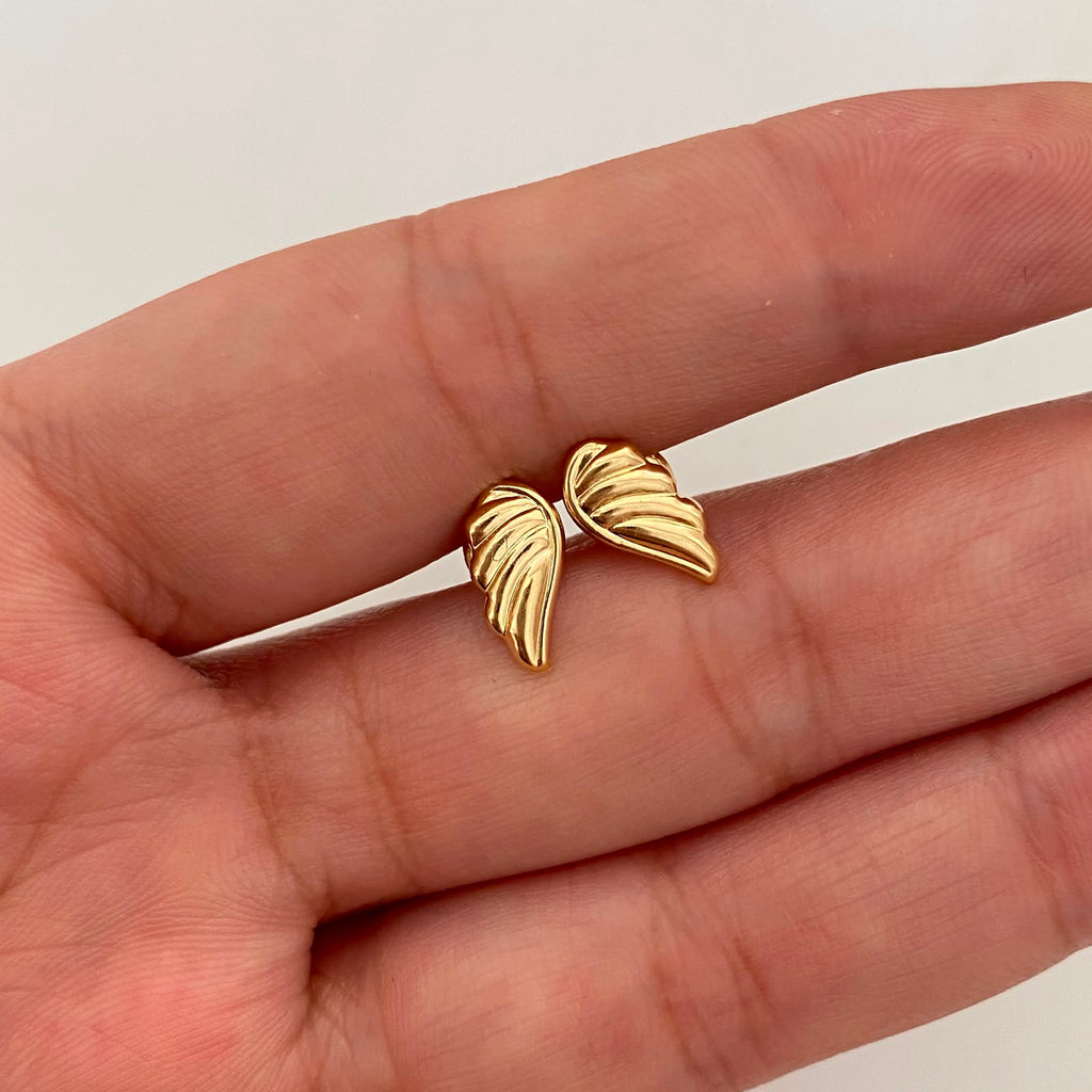 Topos Alas Oro amarillo 18k 0,7 Gr / 5,5 mm