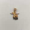 Dije San Miguel Silueta Casting Oro amarillo 18k 3 Gr / 19,3 mm / 2,5 Cm