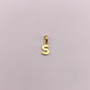 Dije letra S Oro amarillo 18k 0,65 Gr / 6,03 mm / 1,3 Cm