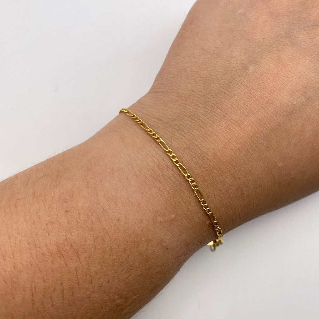 Pulso It 3x1 Oro amarillo 18k 0,95 Gr / 1,9 mm / 16,4 Cm