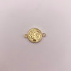 Herraje San benito Oro amarillo 18k 0,8 Gr / 2 Cm