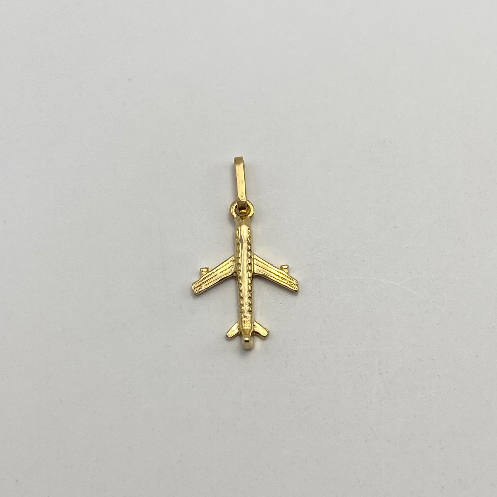 Dije Avion Oro amarillo 18k 1,25 Gr / 13,5 mm / 2,4 Cm
