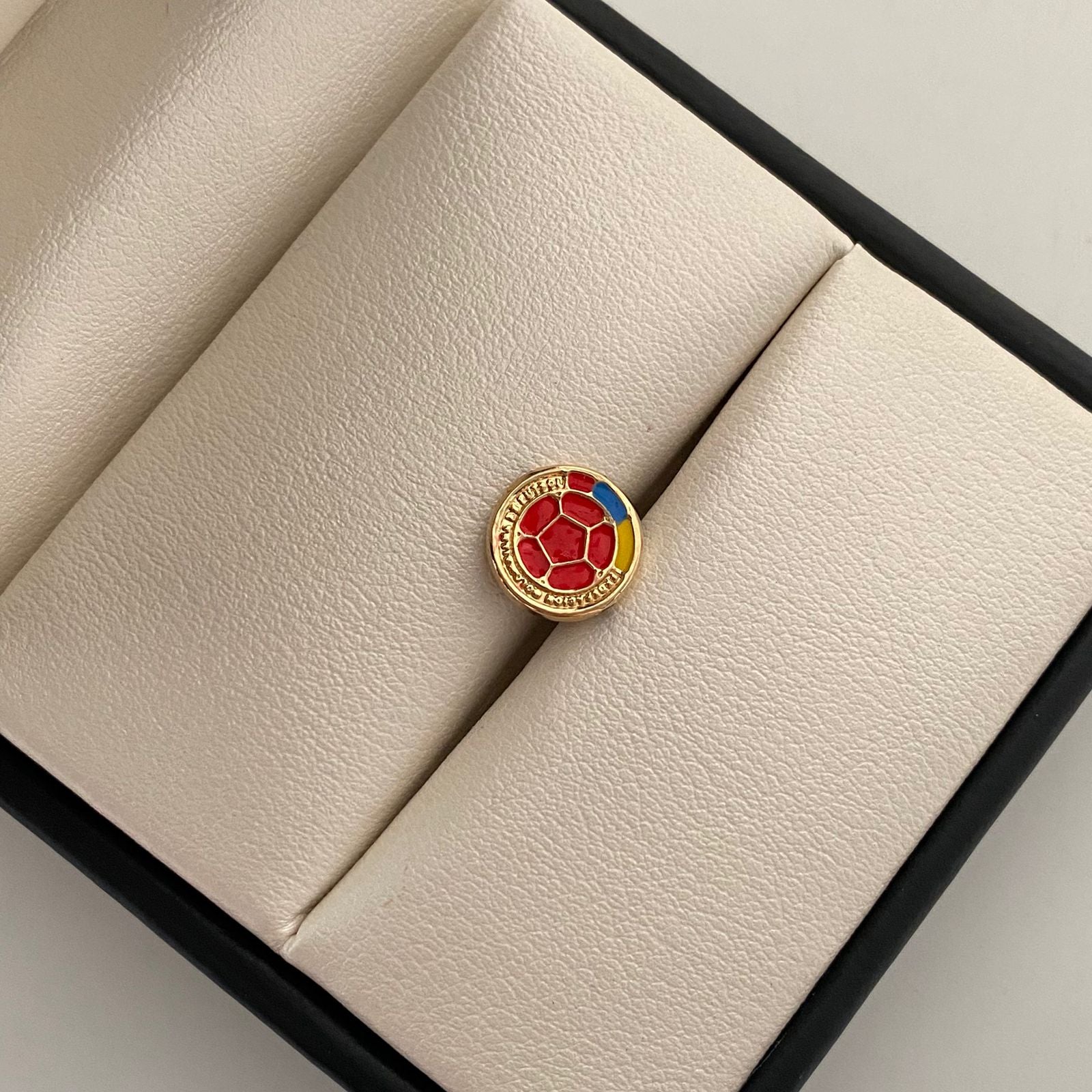 Herraje Balon Oro amarillo 18k 0,35 Gr / 1 Cm