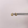 Topos Fila de circones Oro amarillo 18k 0,5 Gr / 3,0 mm