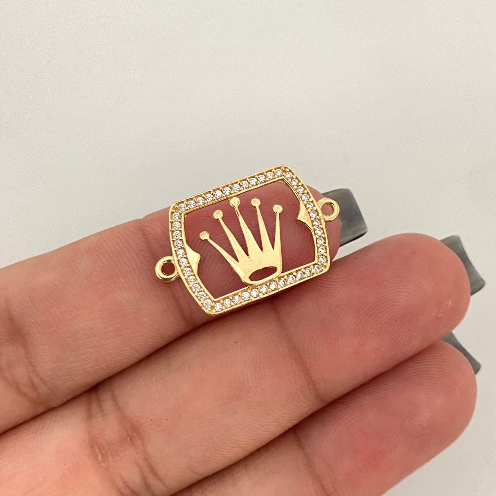 Herraje corona rx casting Oro amarillo 18k 1,6 Gr / 2,5 Cm