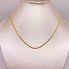 Cadena It China espejo Oro amarillo 18k +1 / 3,3 Gr / 2 mm / 50 Cm