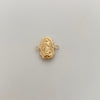 Herraje Guadalupe Silueta Oro amarillo 18k 0,9 Gr / 1,6 Cm