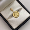 Dije Corona rx Oro amarillo 18k 0,9 Gr / 13 mm / 2,2 Cm