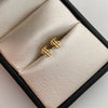 Topos Signo de Pesos Oro amarillo 18k 0,55 Gr / 4,5 mm