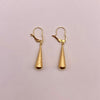 Candonga gota Oro amarillo 18k 0,88 Gr / 3,5 Cm