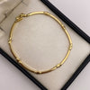 Pulso It liso Oro amarillo 18k 4,9 Gr / 3,5 mm / 19,5 Cm