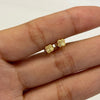 Topos trebol diamantado Oro amarillo 18k 0,45 Gr / 4,9 mm