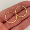 Candonga Imperdibles Oro amarillo 18k 1 Gr / 2 Cm