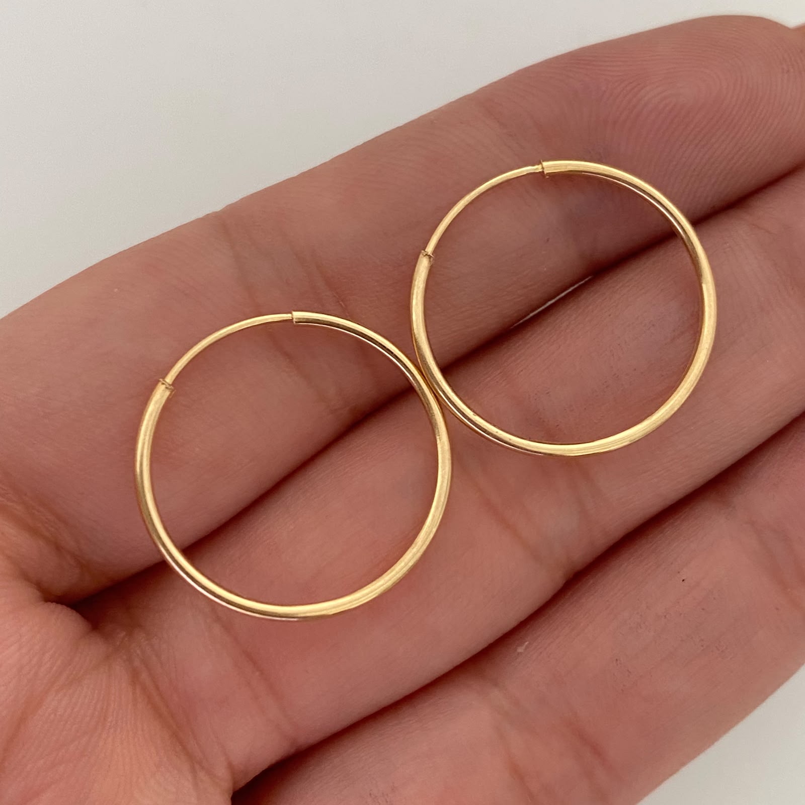 Candonga Imperdibles Oro amarillo 18k 1 Gr / 2 Cm