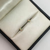 Topos Tres circones multicolor pastel Oro amarillo 18k 0,55 Gr / 4,0 mm