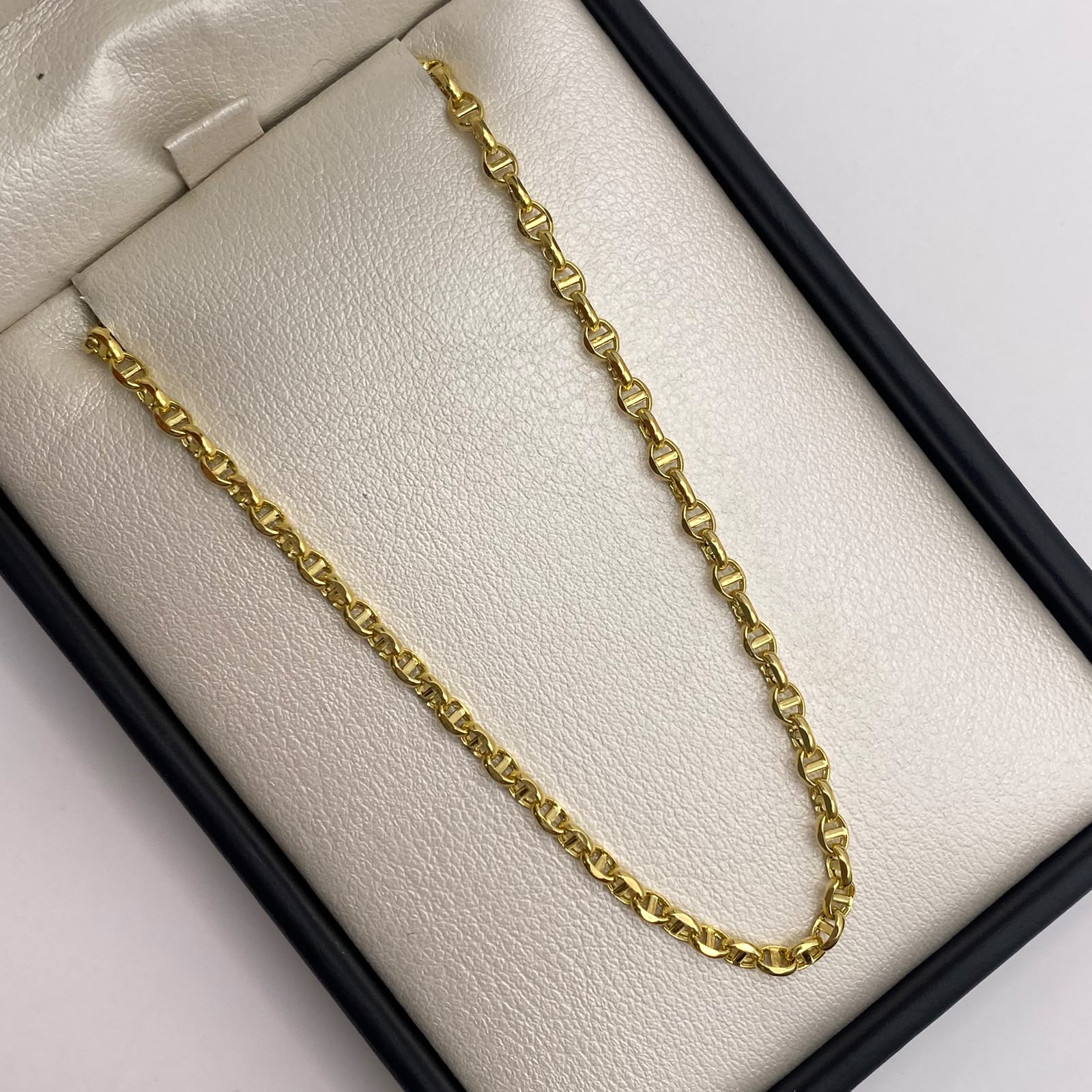 Tobillera It Escalera Oro amarillo 18k 2,35 Gr / 2,3 mm / 25 Cm