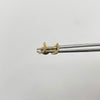 Topos Fila circones blancos Oro amarillo 18k 0,5 Gr / 3,1 mm