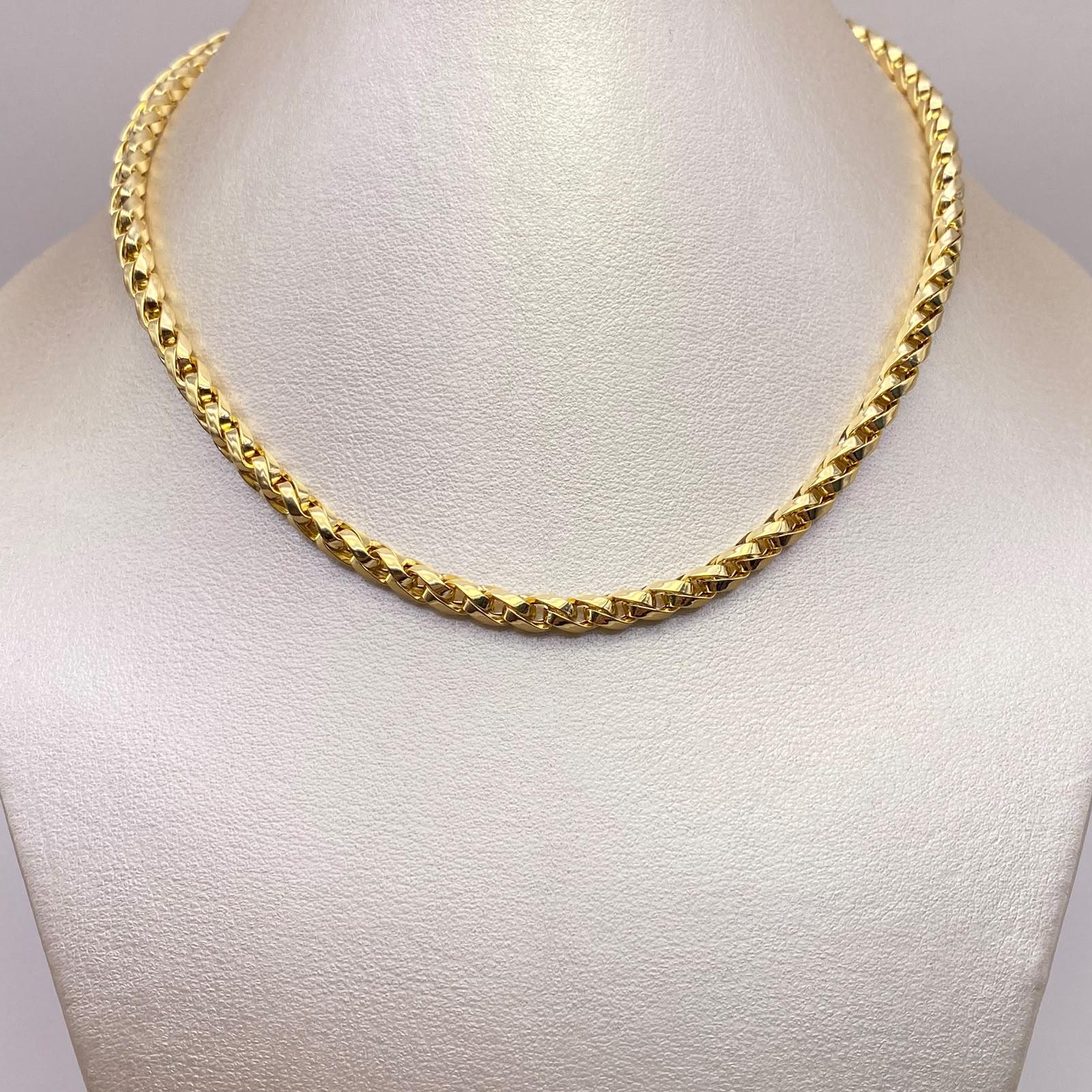 Cadena It trenzada Oro amarillo 18k 12,9 Gr / 4,3 mm / 65 Cm