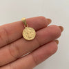Dije San Benito Oro amarillo 18k 0,75 Gr / 12,2 mm / 2,2 Cm