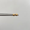 Topos Bola Lisa 5mm Oro amarillo 18k 0,55 Gr