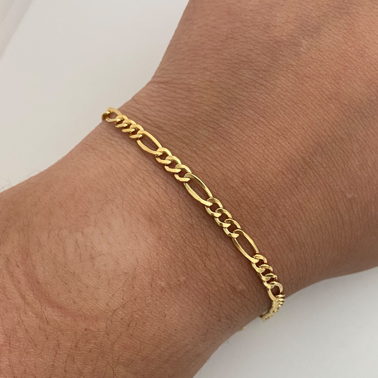 Pulso It 3x1 Oro amarillo 18k 2,2 Gr / 3,5 mm / 19 Cm