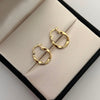 Candonga Entorchada Oro amarillo 18k 1,15 Gr / 2,7 Cm