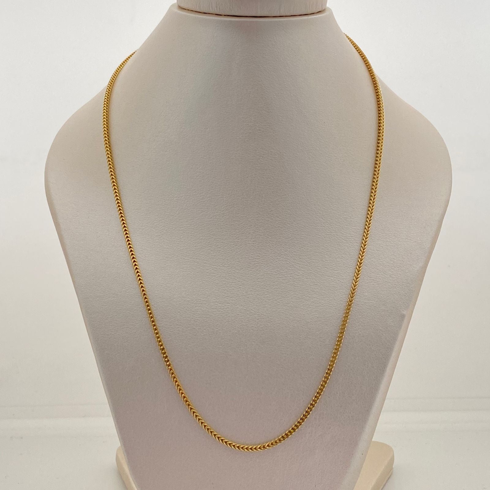 Cadena It franco  Oro amarillo 18k +1 / 5,45 Gr / 1,8 mm / 50 Cm