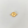 Herraje letra P Oro amarillo 18k 0,65 Gr / 1,5 Cm