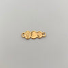 Herraje Placa Nube Virgen Milagrosa Oro amarillo 18k 0,45 Gr / 2,2 Cm