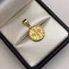 Dije San benito Oro amarillo 18k 0,87 Gr / 14,1 mm / 2,3 Cm