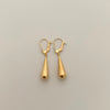 Candonga Lagrima Oro amarillo 18k 0,7 Gr / 3 Cm